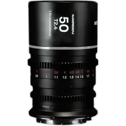 Venus Optic Festbrennweite Nano S35 Prime Kit (Silver) – Arri PL (Arri PL), Objektiv, Schwarz