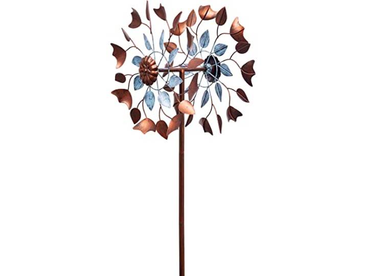 HQ Metal Wind Spinner: Copper Leaf Duett