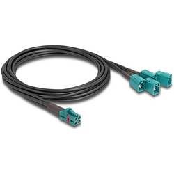 Delock WLAN-Antennen Anschlusskabel [1x Fakra-Buchse - 1x Fakra-Buchse] 1 m Mehrfarbig 90140