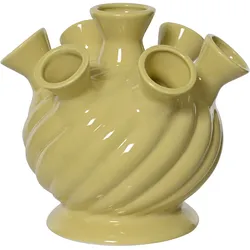 Vase CADIZ (DH 18x16 cm) - gelb - DH 18x16 cm