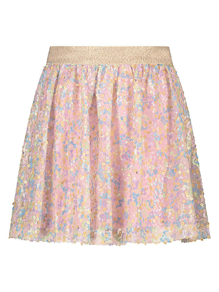 Salt and Pepper Pailletten-Rock in Beige - 98