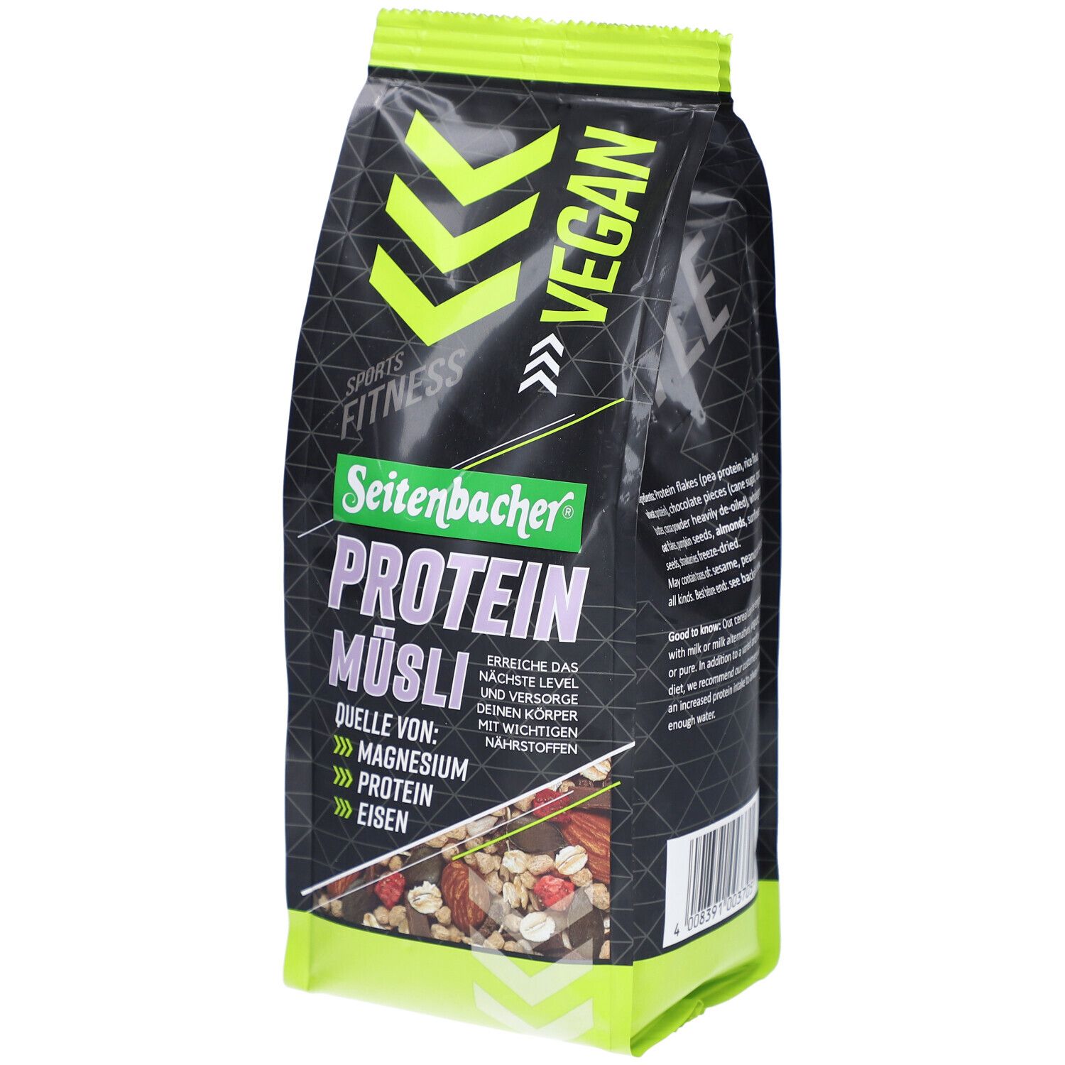 Seitenbacher Protein Müsli Vegan, Sojafrei 454 g