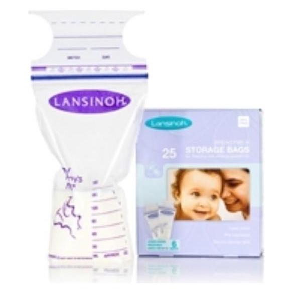 Lansinoh milk storage bags, 25 pcs (LAN003)
