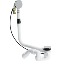 Viega Ab-und Überlauf Multiplex Trio, 6161.60 in 725mmxDN40/50 verchromt 727741