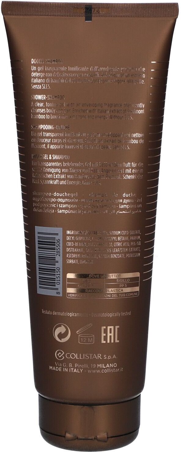 Collistar Acqua Wood Shower-Shampoo 250ml 250 ml Gel