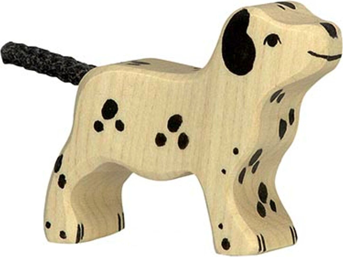 Holztiger Houten Dalmatier-hondje staand klein
