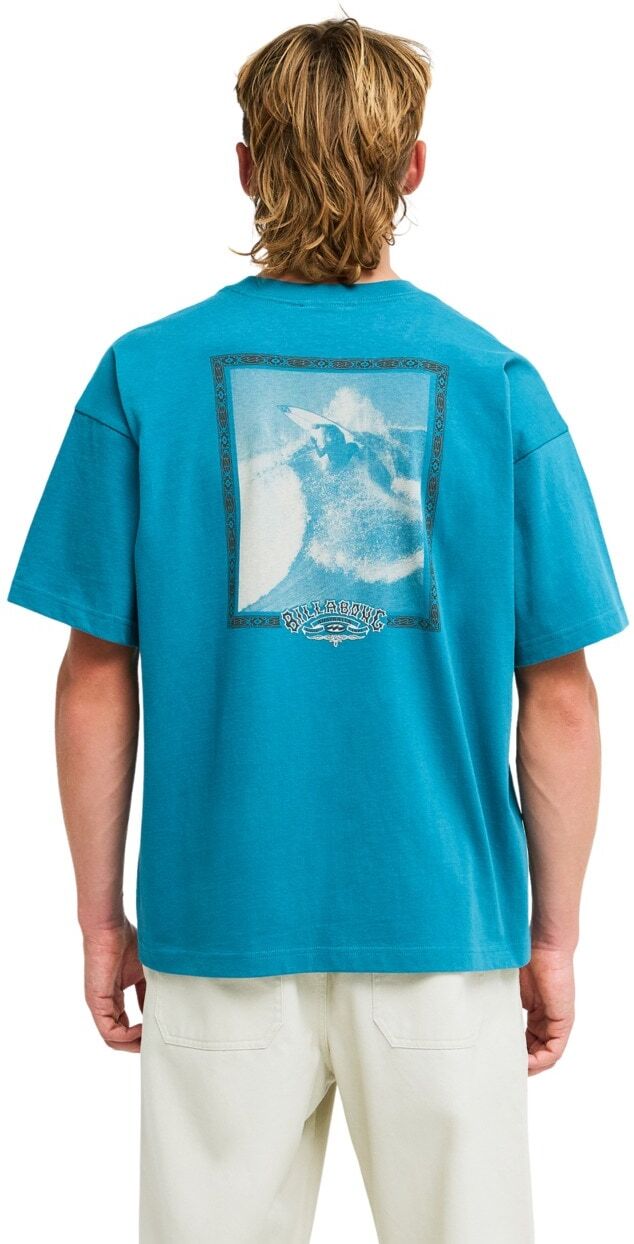 T-Shirt BILLABONG "Since 73 Alternate Og", Herren, Gr. M, colonial blau, Obermaterial: 70% Baumwolle, 30% Baumwolle., Shirts T-Shirt colonial blau M