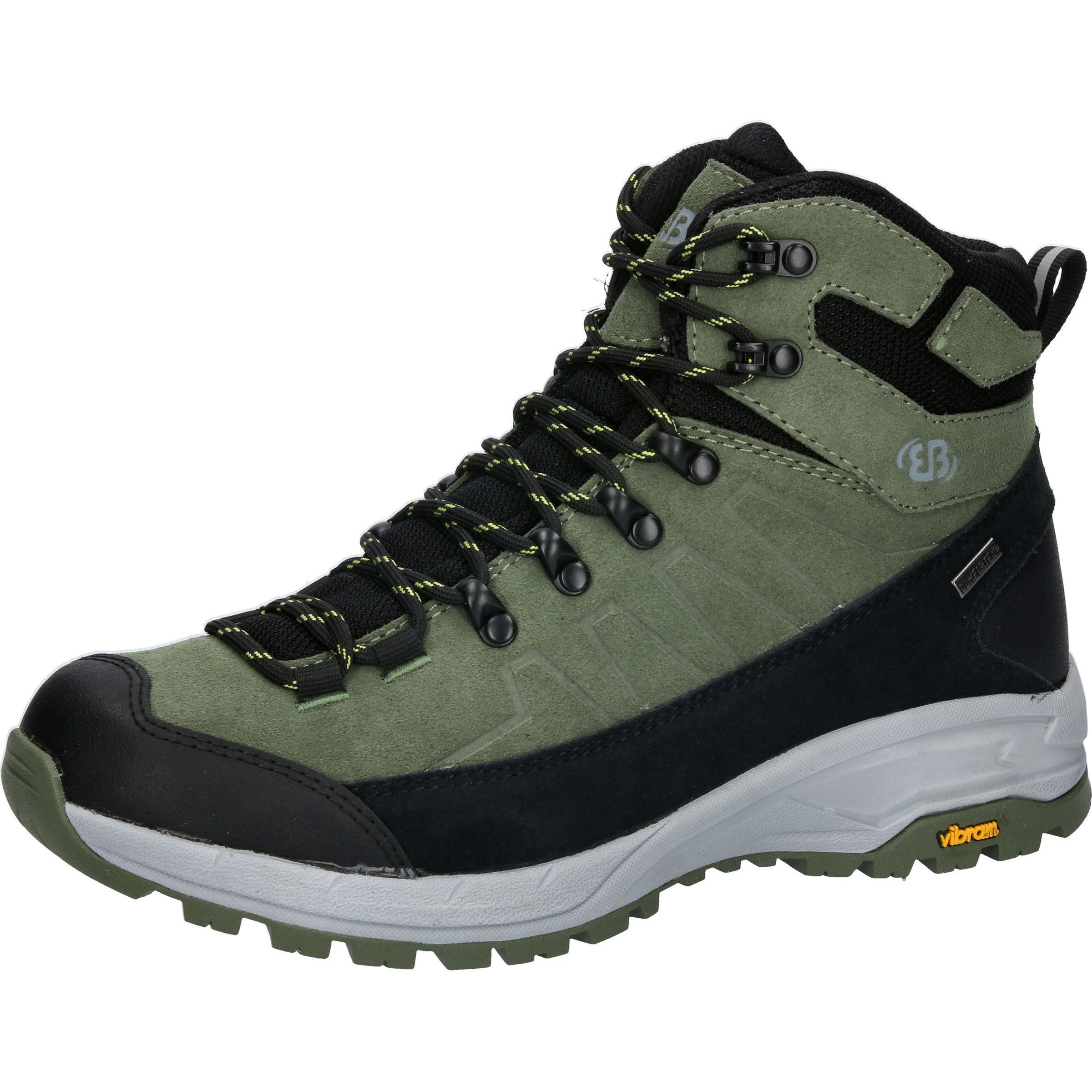 Brütting Mount Sellery Herren Wanderschuhe oliv Größe 45 Camping Widerstandsfähig