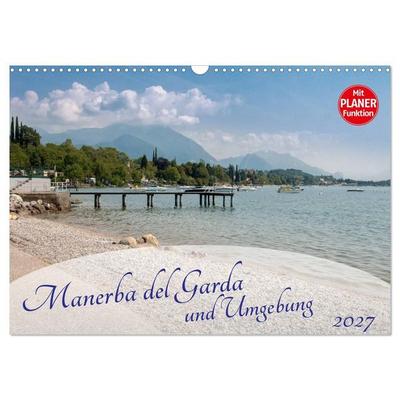 Gardasee - Manerba del Garda (Wandkalender 2027 DIN A3 quer), CALVENDO Monatskalender