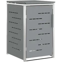 vidaXL, Gartenhaus + Gartenschrank, Rollbehälterlagerung