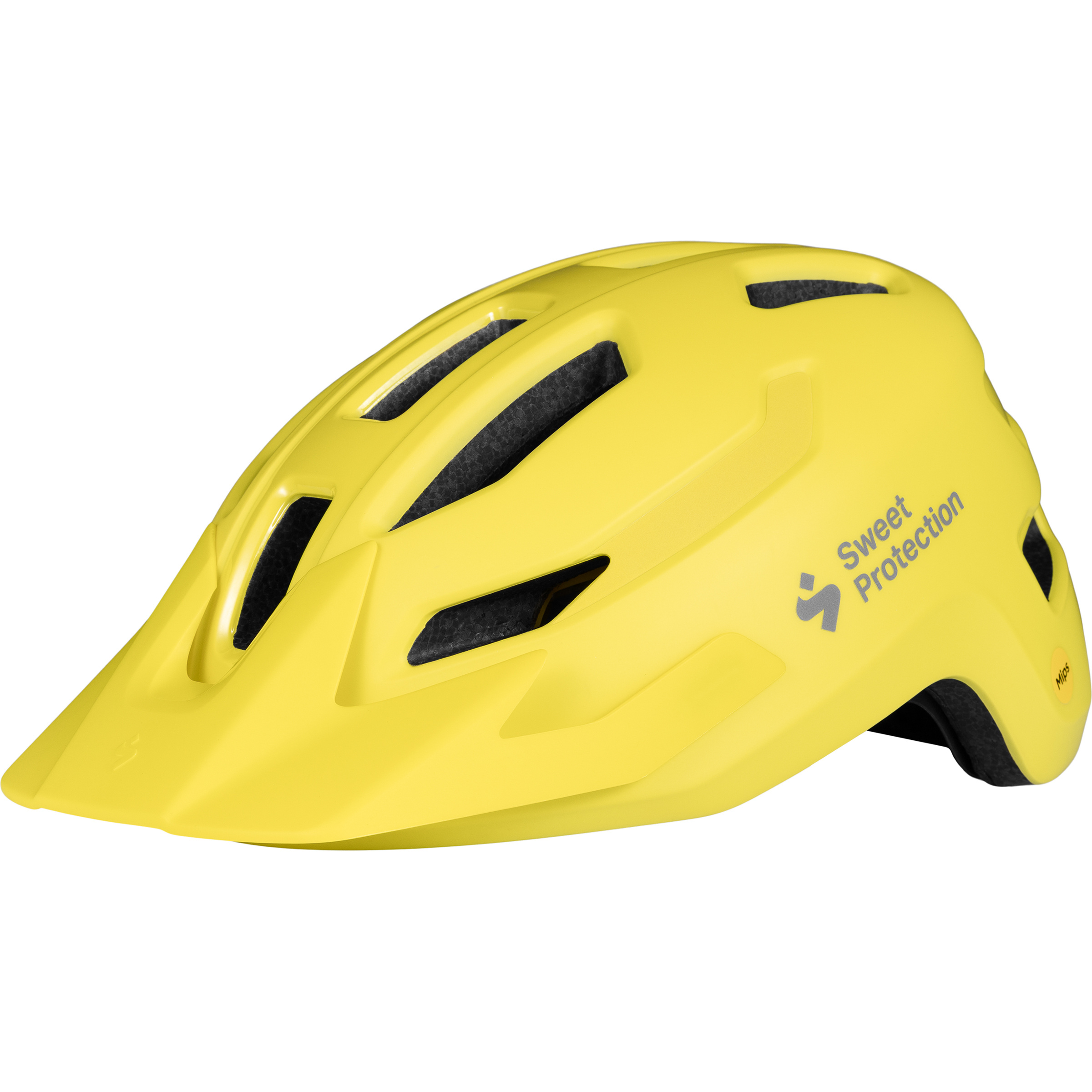 Sweet Protection Ripper Mips Viz JR Fahrradhelm Kinder Fahrradhelme gelb Größe 48-53CM Mountainbike