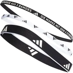 3er Pack adidas Training Haarband IA3031 - black/white 56 - 58 cm