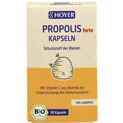 HOYER Propolis forte Kapseln BIO 30 St