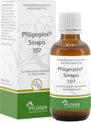 Homöopathisches Laboratorium Alexander Pflüger GmbH & Co. KG PFLÜGERPLEX Sinapis 107 Tropfen 50 ml 04877295