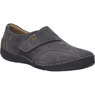 Slipper JOSEF SEIBEL "Fergey 68, titan", Damen, Gr. 38, grau (titan), Obermaterial: 100% Rindsleder Leather cow., Schuhe Slipper