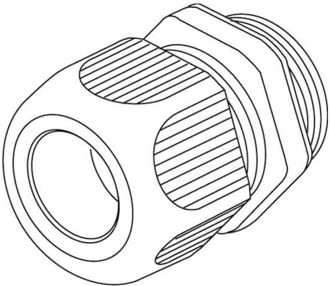 HKL Kabelverschraubung lgr,D=9-17mm,IP68 1234VM2501)