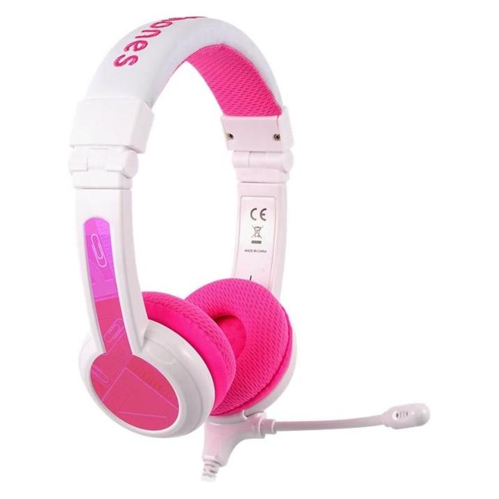Buddyphones Kinderkopfhörer (BP-SCHOOLP-PINK)
