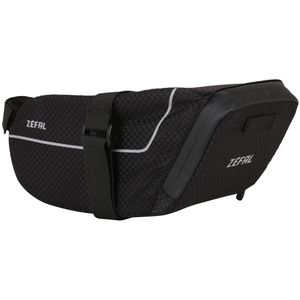 Zefal Satteltasche Z-Light-Pack L, schwarz, 1,4 Liter, reflektierend, wasserabweisend, mit Rücklichthalterung