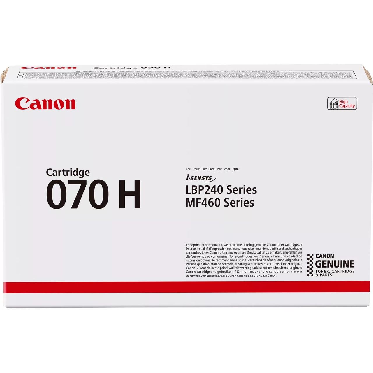 CANON 070H LBP/MF Cartridge black HC 10.200Seiten