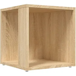 Décoshop26 - Beistelltisch Pflanzenständer Eckelement 33 x 33 x 34,5 cm braune Spanplatte DEC032410