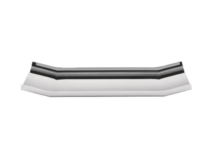 Alessi Arran 90068 - Rechteckiges Design-Tablett, aus 18/10 Edelstahl, poliert, 48 x 25 cm