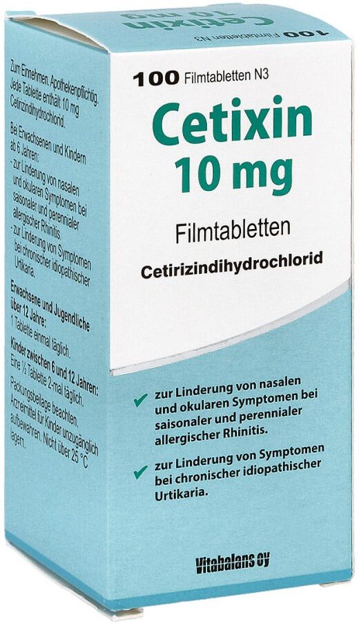 Cetixin 10mg