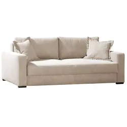 Schlafsofa Lindsey Cord Beige