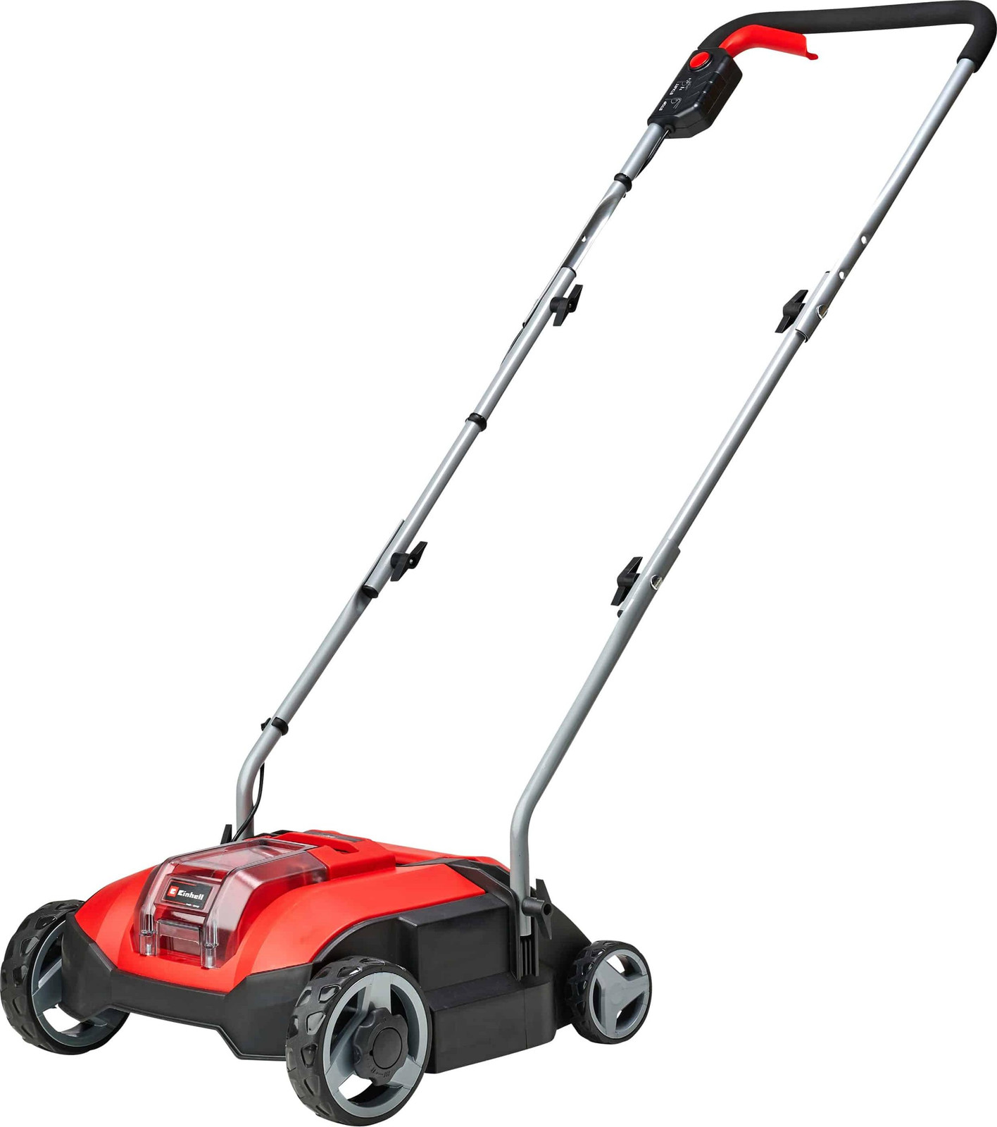 Einhell Power X-Change GC-SC 18/28 Li-Solo accu-verticuteermachine en blazer