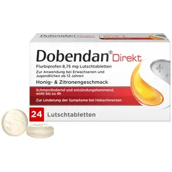 DOBENDAN Direkt Flurbiprofen Lutschtabletten 24 St