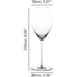 Spiegelau Hi-Lite Champagnergläser + Poliertuch, Weingläser, Transparent