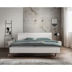 Massivholz »La Dolce Vita VIII WHITE-EDITION« Kiefer Massivholzbett 200x200 cm