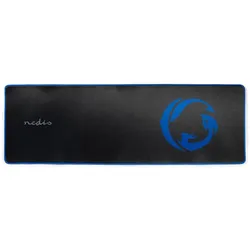 Nedis Gaming-Mousepad XL (XL), Mausmatte, Schwarz