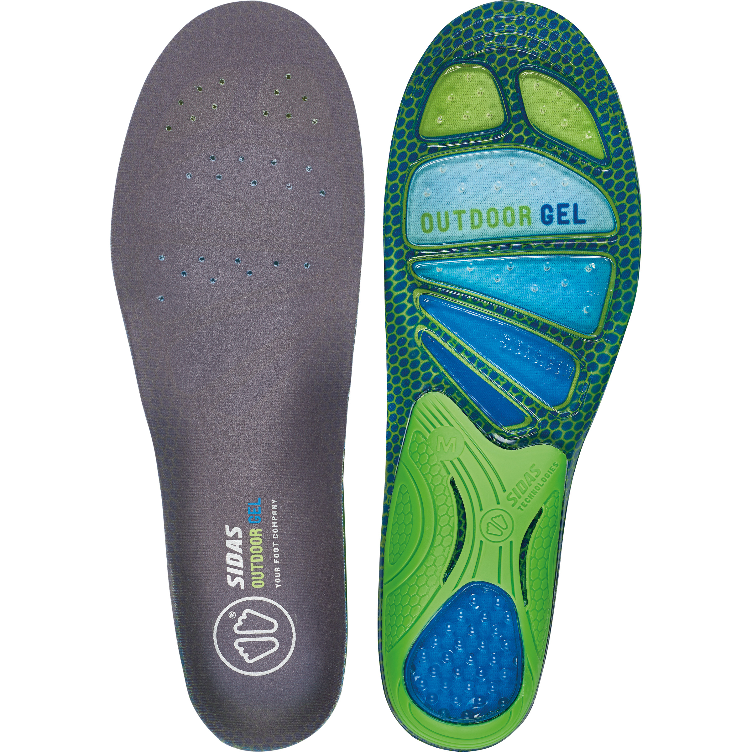 Sidas Outdoor Gel Einlegesohle Schuhzubehör braun Größe 42 Trekking
