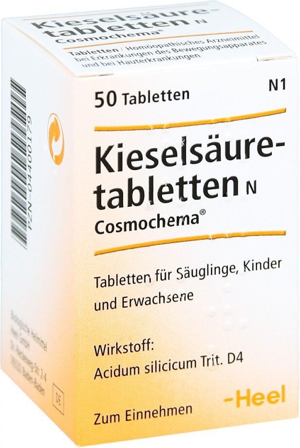 Kieselsäure N Cosmochema Tabletten 50stk