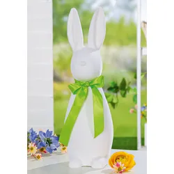 Dekofigur Hase Jimmy weiß 41cm