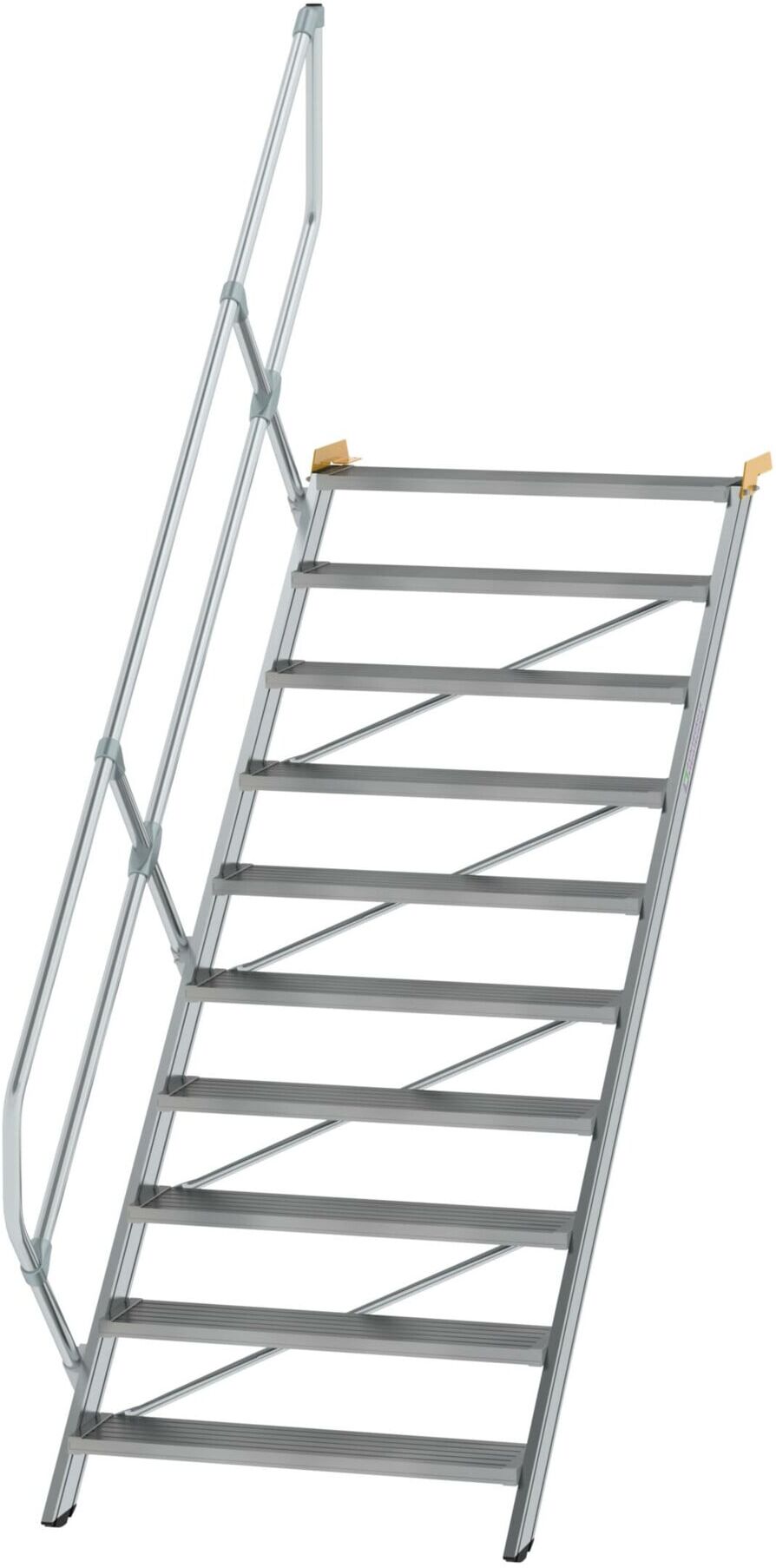 MUNK Aluminium-Treppe Stufen 45° 11 Stufen (600351)