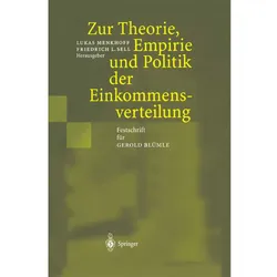 Zur Theorie, Empirie und Politik der Einkommensverteilung, Fachbücher von Lukas Menkhoff, Friedrich L. Sell
