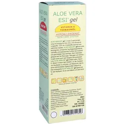 ALOE VERA GEL mit Vitamin E und Teebaumö 200 ml
