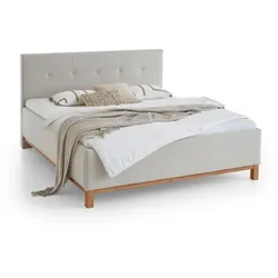 meise.möbel Polsterbett Catania II 180 x 200 cm Stoff Beige