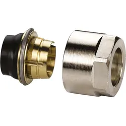 Anschluss-Set F11 15x1-3/4'' SW 27 vernickelt