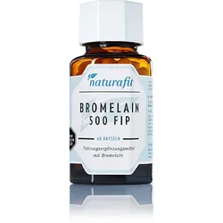 NATURAFIT Bromelain 500 FIP Kapseln 60 St