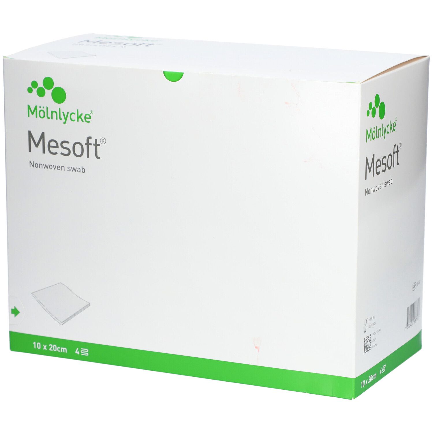Mesoft NW Kompressen 10x20cm st 60 x 2 Stk St