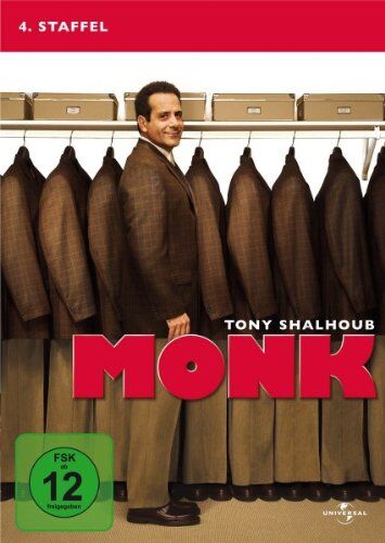Eric Laneuville - Monk - 4. Staffel [4 DVDs] - Preis vom 04.10.2026 03:51:26 h