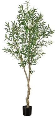 Nearly Natural 80-in Artificial Airy Olive tree