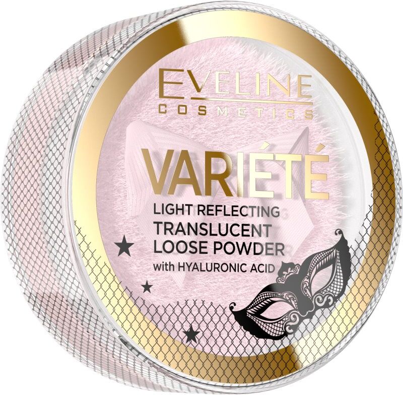 Eveline Cosmetics Variété Gennemsigtigt, løst pudder med applikator 6 g