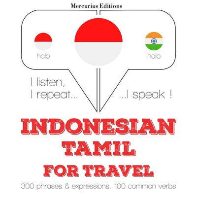 Travel words and phrases in Tamil - JM Gardner, Audio, 9782821146891