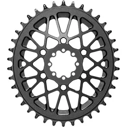 ABSOLUTE BLACK Kettenblatt Direct Mount oval 6 mm Offset | 1-fach narr