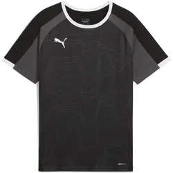 Puma, Unisex, Sportshirt, individualLIGA Graphic Jersey jr (140), Schwarz