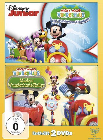 Sherie Pollack - Micky Maus Wunderhaus - Mickys Wunderhaus-Ralley / Die Wunderhaus-Eisenbahn [2 DVDs] - Preis vom 11.10.2026 03:10:56 h
