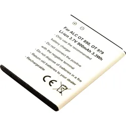 AKKU 10346 - Smartphone-Akku für Alcatel-Geräte, Li-Ion, 900 mAh